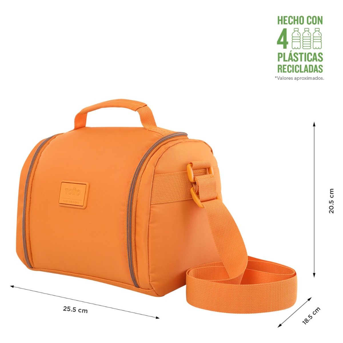 TOTTO - Totto Lonchera Térmica Ejecutiva Impermeable Bolso TRC002