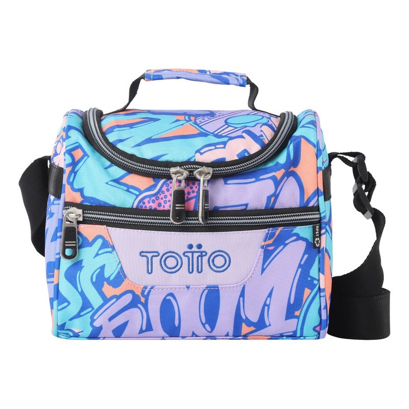 TOTTO - Totto Lonchera Térmica Escolar Niña Rpet Impermeable Eco002