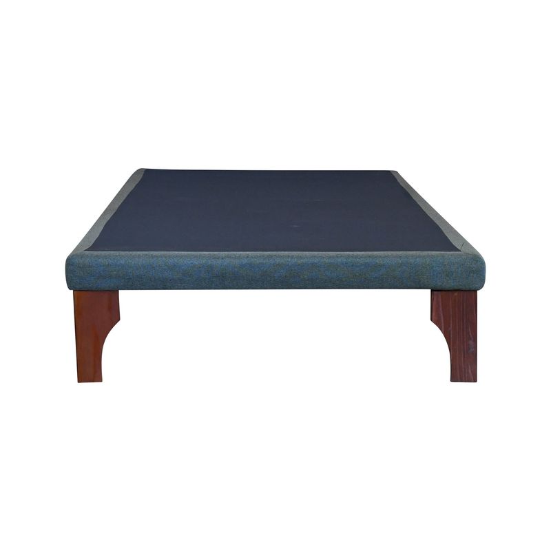 BLOCCARE - Base de Cama 1.5 Plazas L190 cm patas 24 cm. R.Colchon V.Elastico