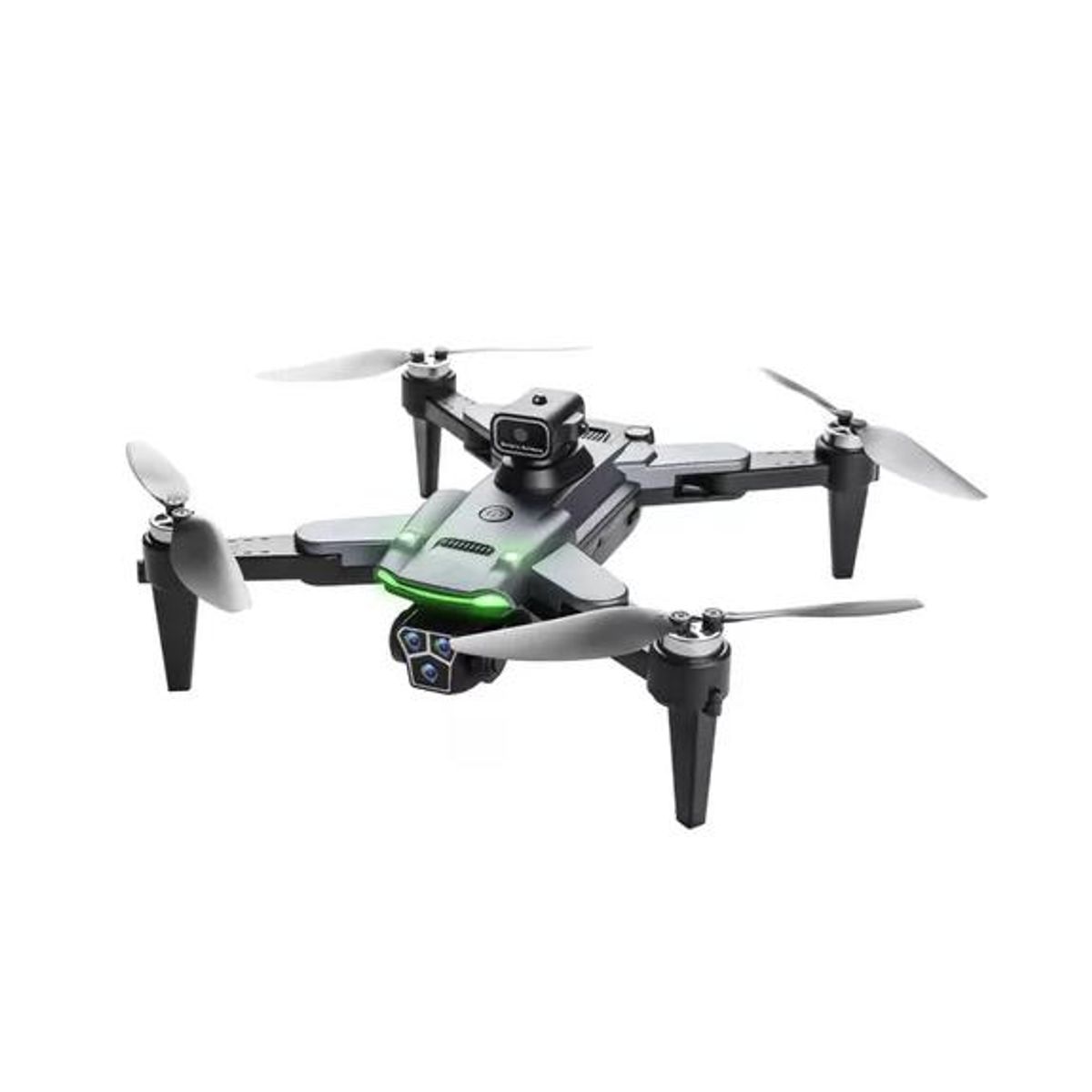 GENERICO - Dron plegable con cámara y retorno automático 4K negro