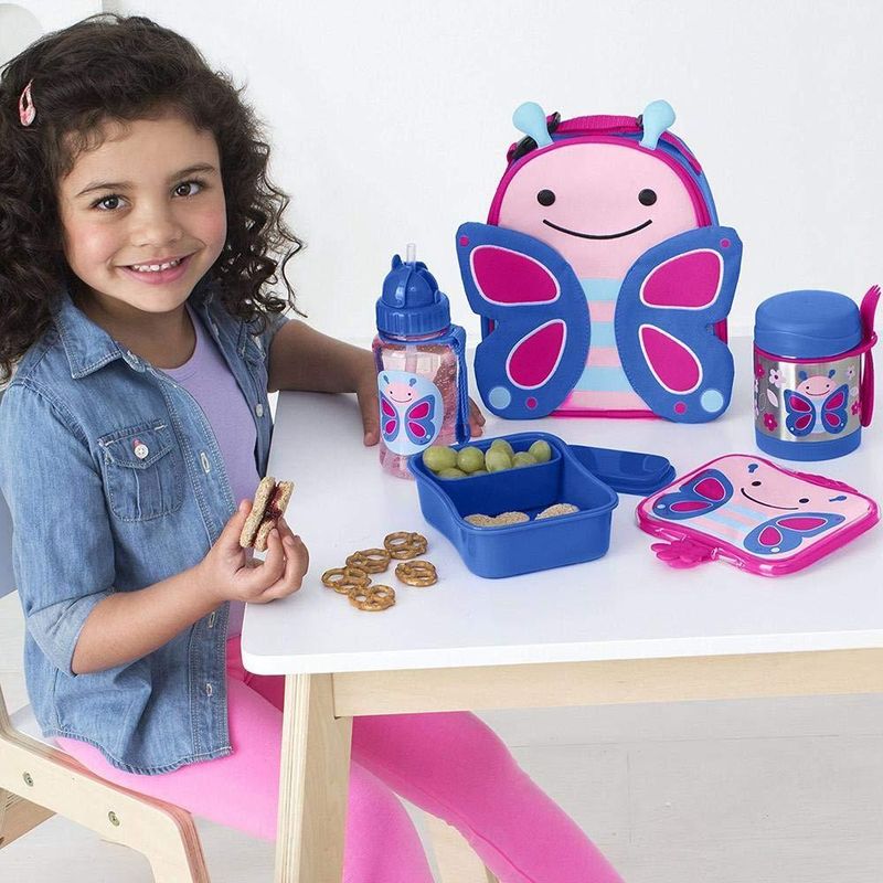 SKIP HOP - Set de lonchera Zoo Mariposa Skip Hop