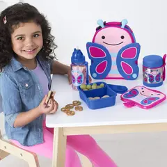 SKIP HOP - Set de lonchera Zoo Mariposa