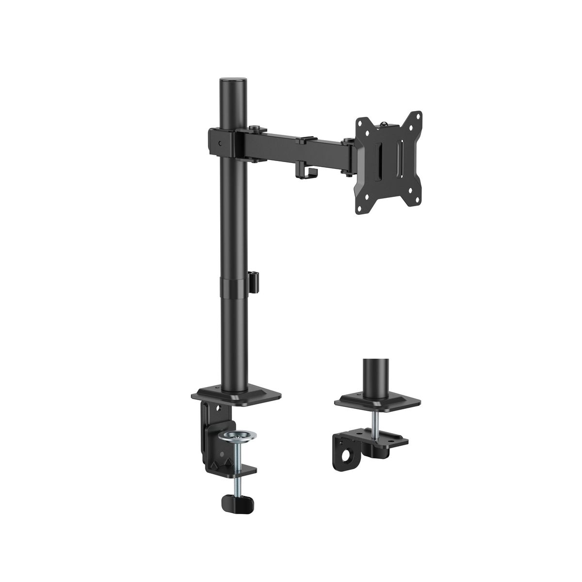 BRASFORMA - Soporte  Articulado para Monitor de 13″ a 32” - 360° Mariposa y Ojal - BM711-  Brasforma