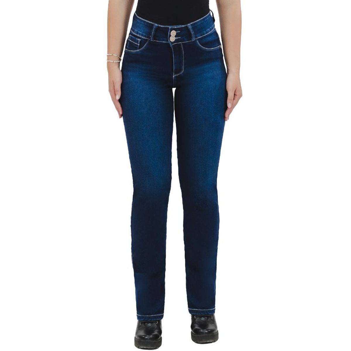 DIVINO JEANS - Jeans Divino Jade I azul