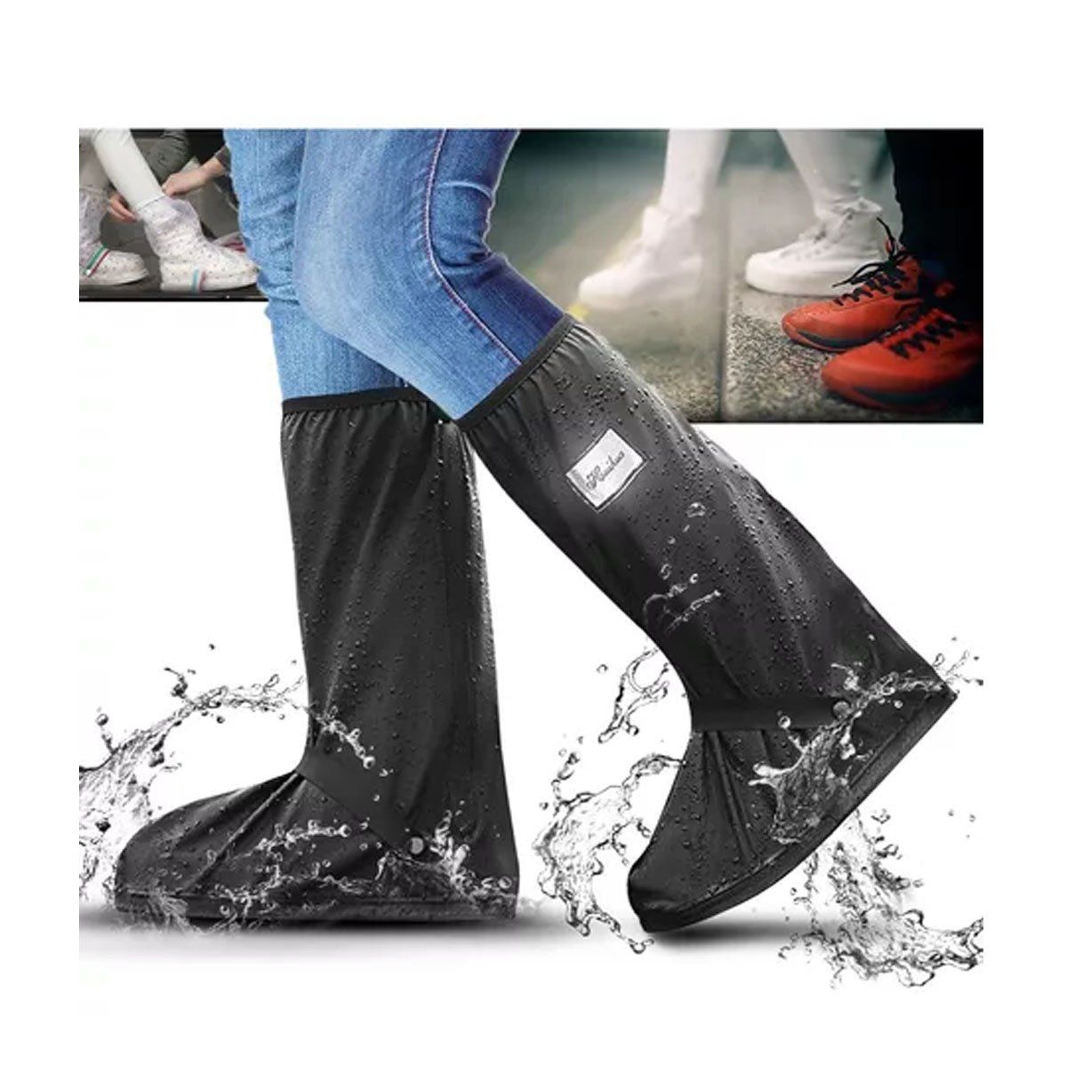 EDWINAYY - Cubre Zapatos Impermeable Fundas Protectoras Reutilizables