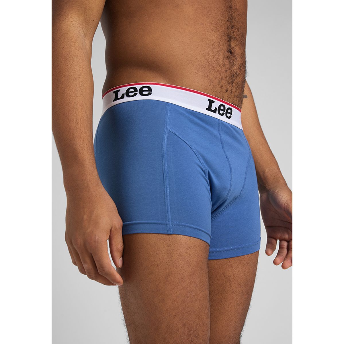 LEE - Pack 2 Boxer Lee Azul y Blanco