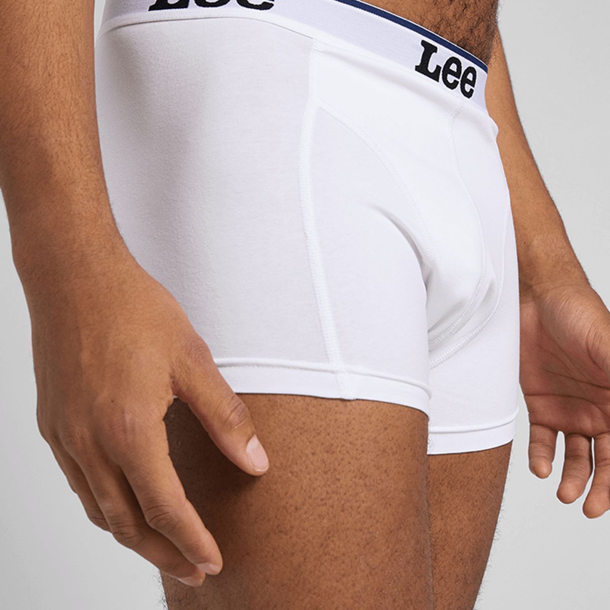 LEE - Pack 2 Boxer Lee Azul y Blanco