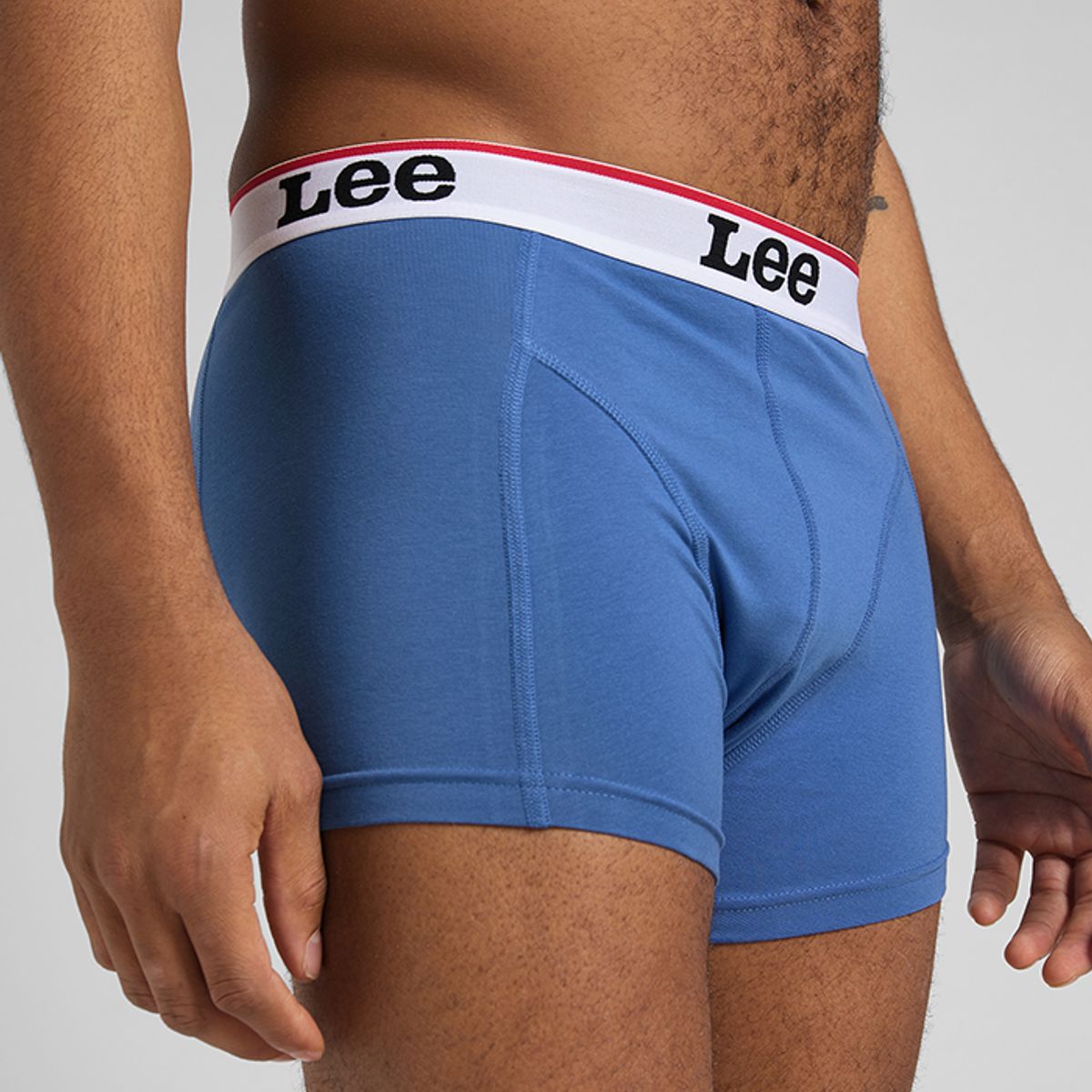 LEE - Pack 2 Boxer Lee Azul y Blanco