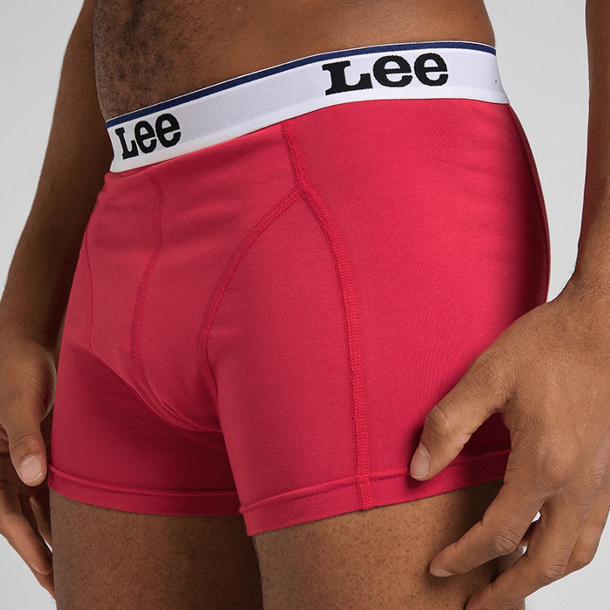 LEE - Pack 2 Boxer Lee Rojo y Blanco