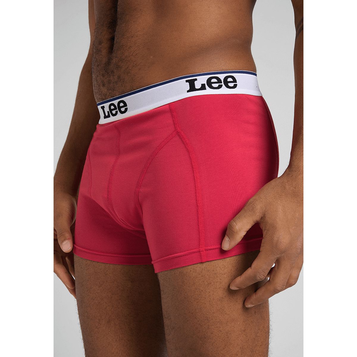 LEE - Pack 2 Boxer Lee Rojo y Blanco