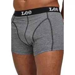 LEE - Pack 2 Boxer Negro y Gris