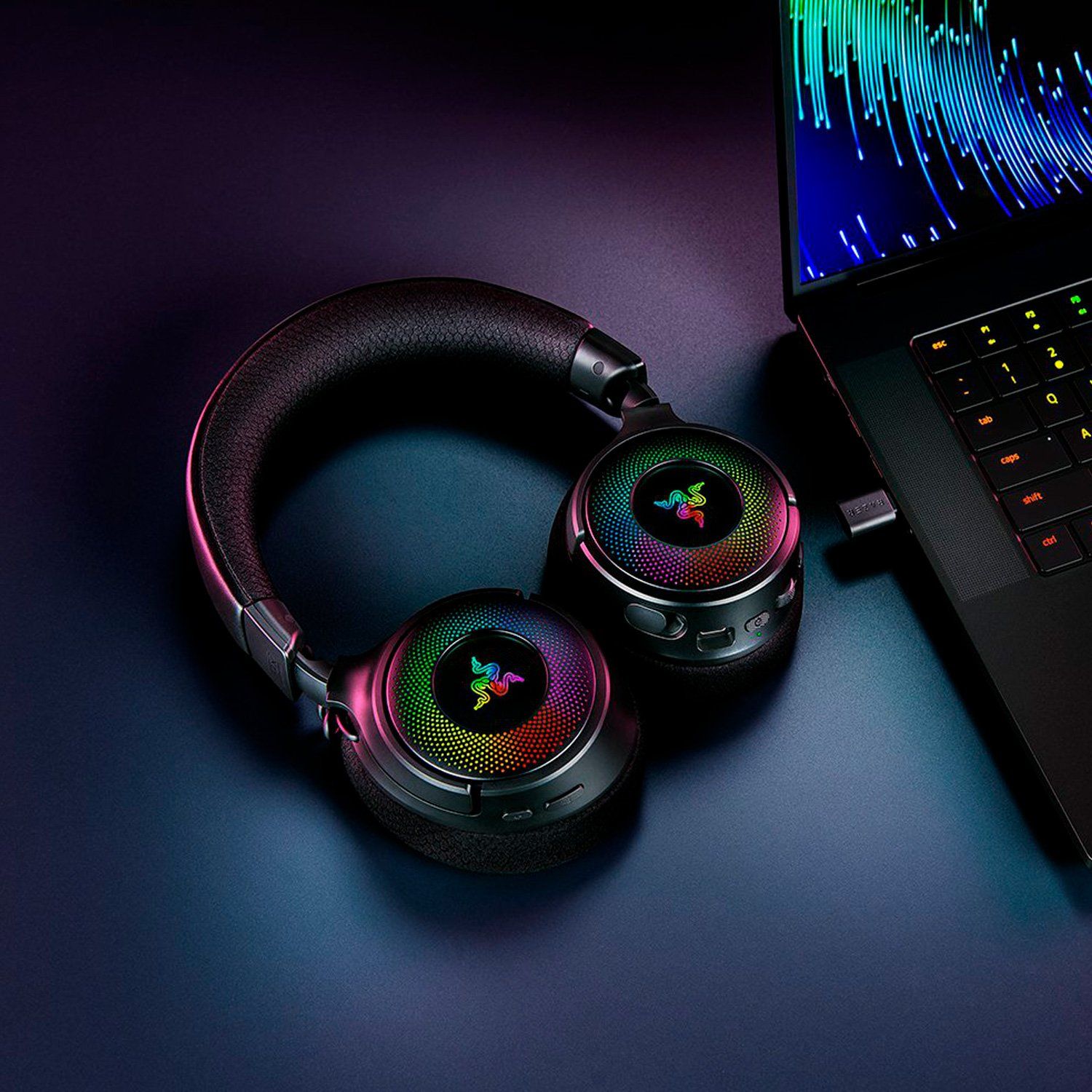 ヘッドホン Razer Kraken V4 Wireless Gaming Headset RAZER Audífonos Gamer Razer Kraken V4 Wireless | Falabella Chile