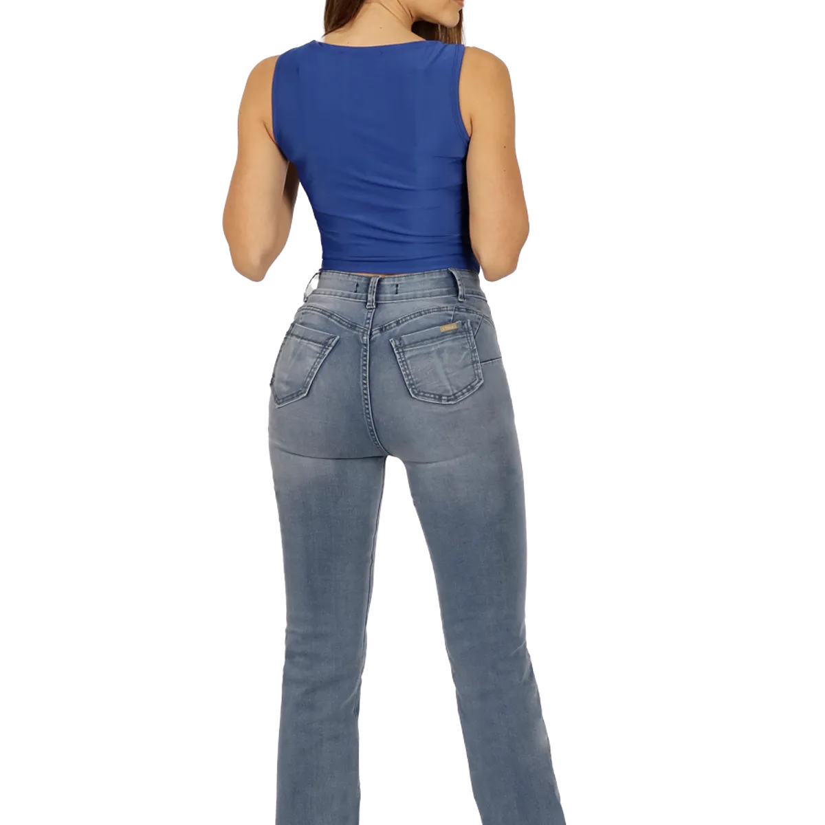 DIVINO JEANS - Jeans Carla II Celeste Divino Jeans
