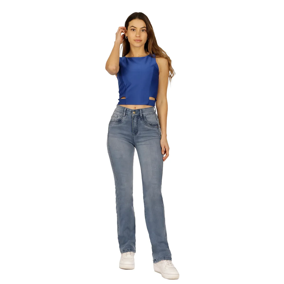 DIVINO JEANS - Jeans Carla II Celeste Divino Jeans