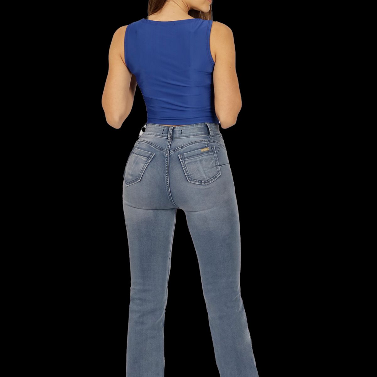 DIVINO JEANS - Jeans Carla II Celeste Divino Jeans