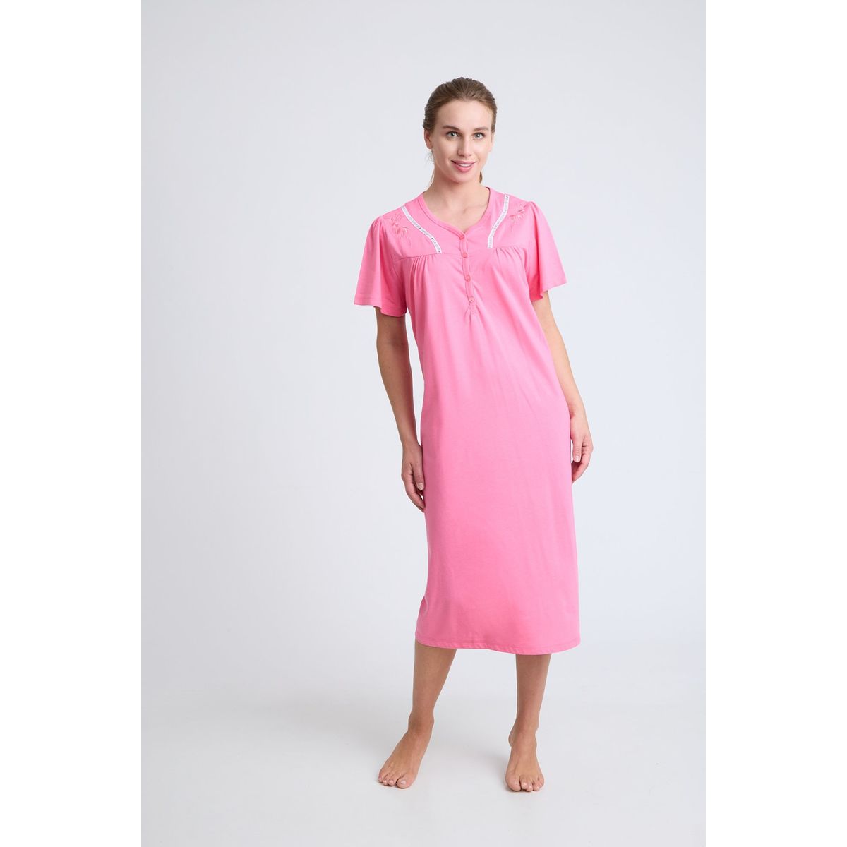 BECKIL - BECKIL COD 722 CAMISA ALGODON JERSEY MANGA CORTA