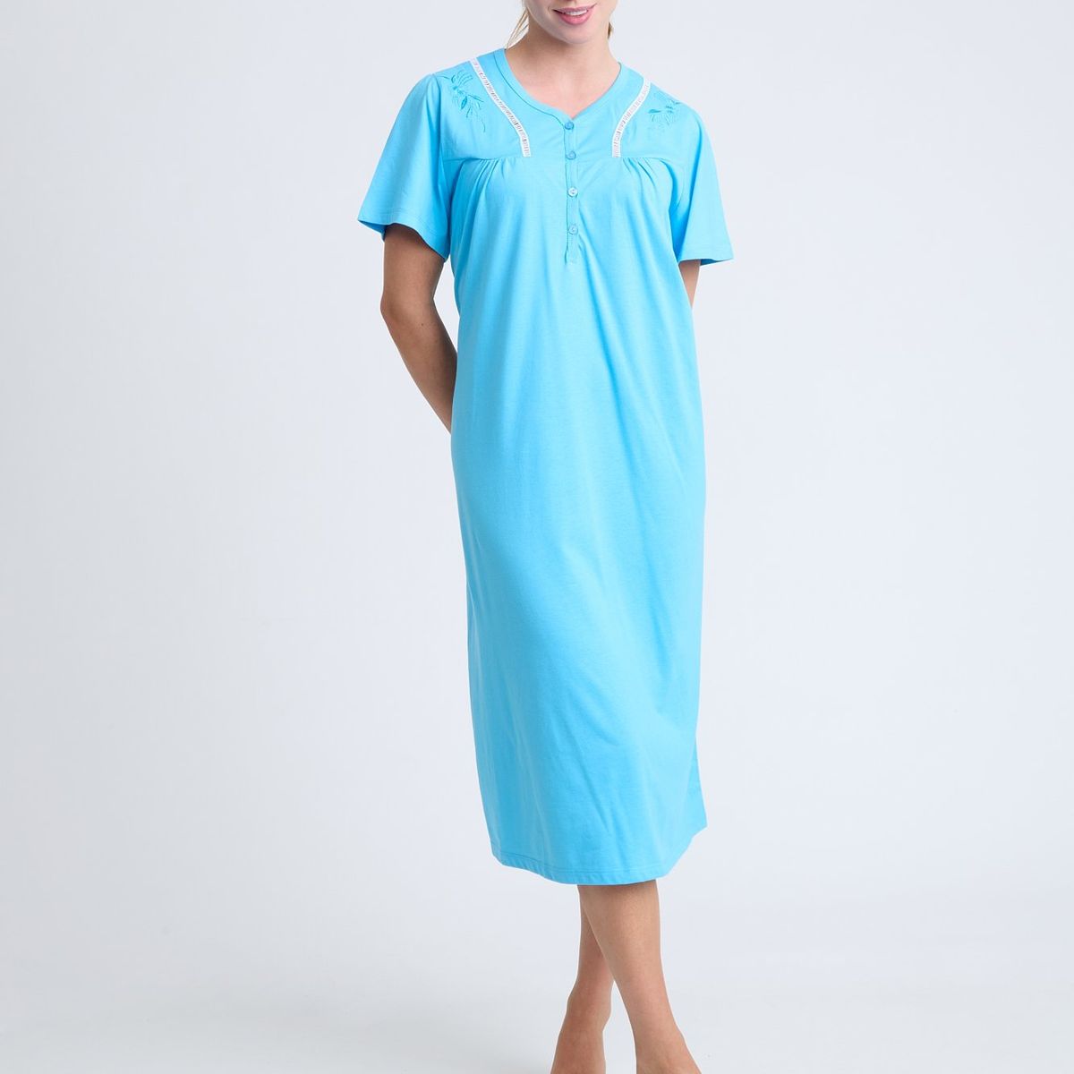 BECKIL - BECKIL COD 722 CAMISA ALGODON JERSEY MANGA CORTA