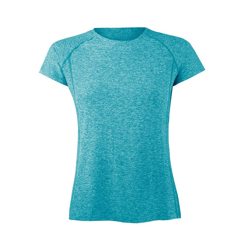 ANDESLAND OUTDOOR APPAREL - Polera Dry Fit Manga Corta Bangsi Pro Calipso Mujer.-