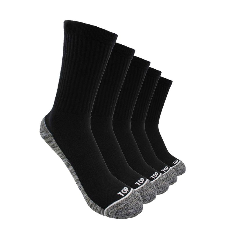 TOP - Calcetín Deportivo Largo Fibra de Cobre Pack 5 C1 Top