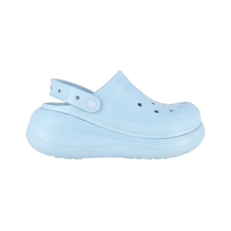 BAMERS - Zuecos Plataforma Mujer Azul Bamers Air