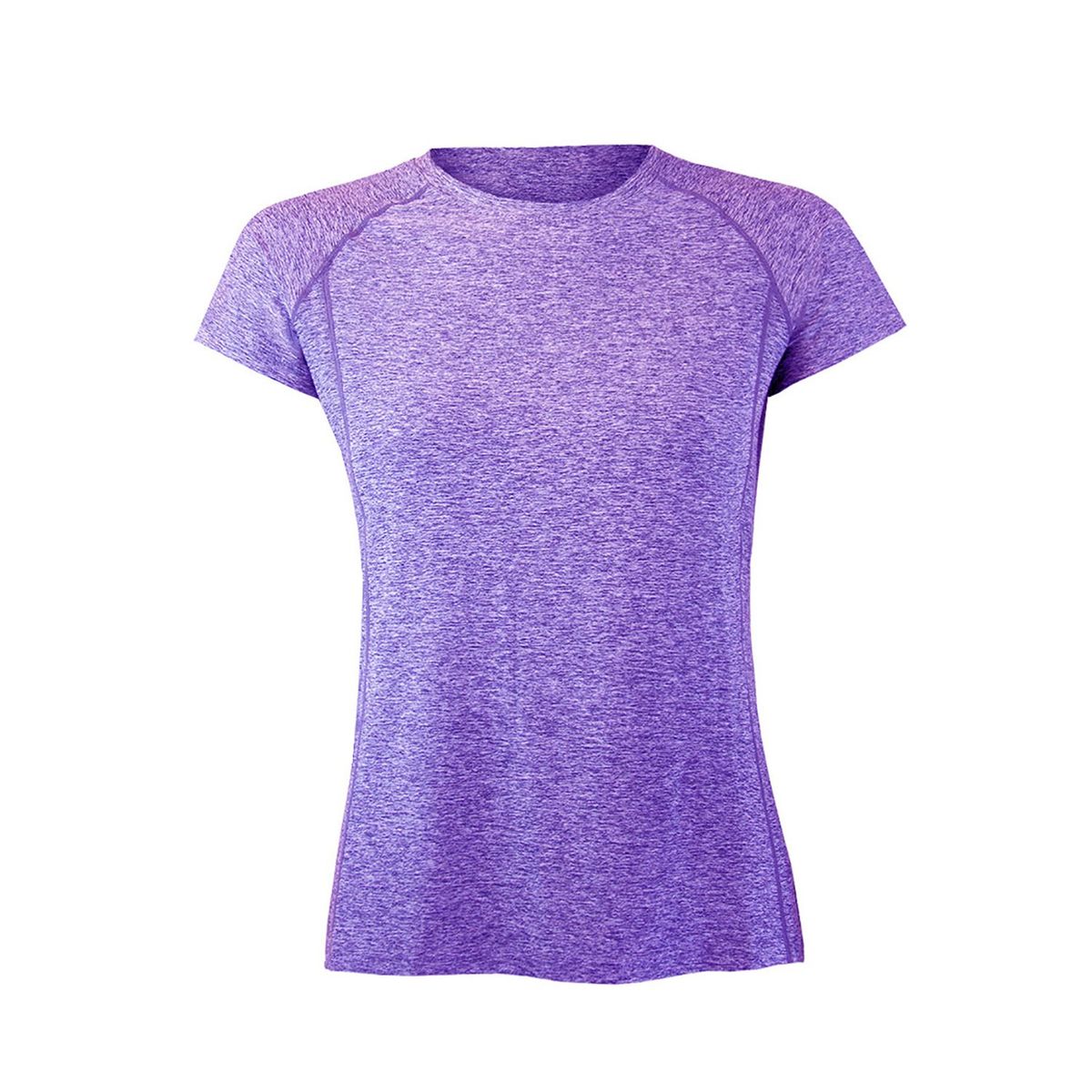 ANDESLAND OUTDOOR APPAREL - Polera Dry Fit Manga Corta Bangsi Pro Lila Mujer