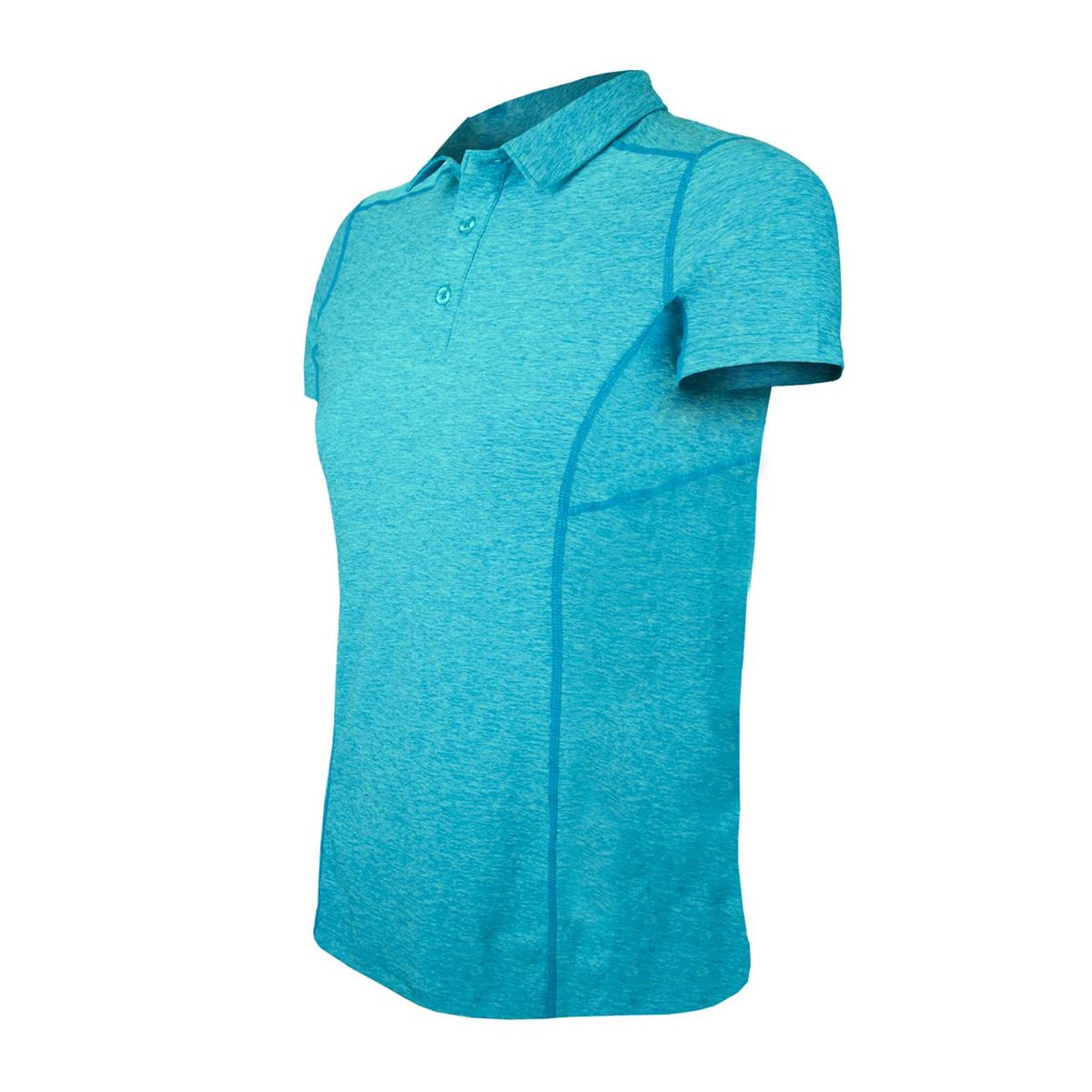 ANDESLAND OUTDOOR APPAREL - Polera Dry Fit Manga Corta Con Cuello Cape Calipso Mujer