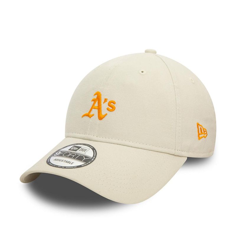 NEW ERA - Gorra 9Forty Oakland Athletics MLB Washed Light Beige