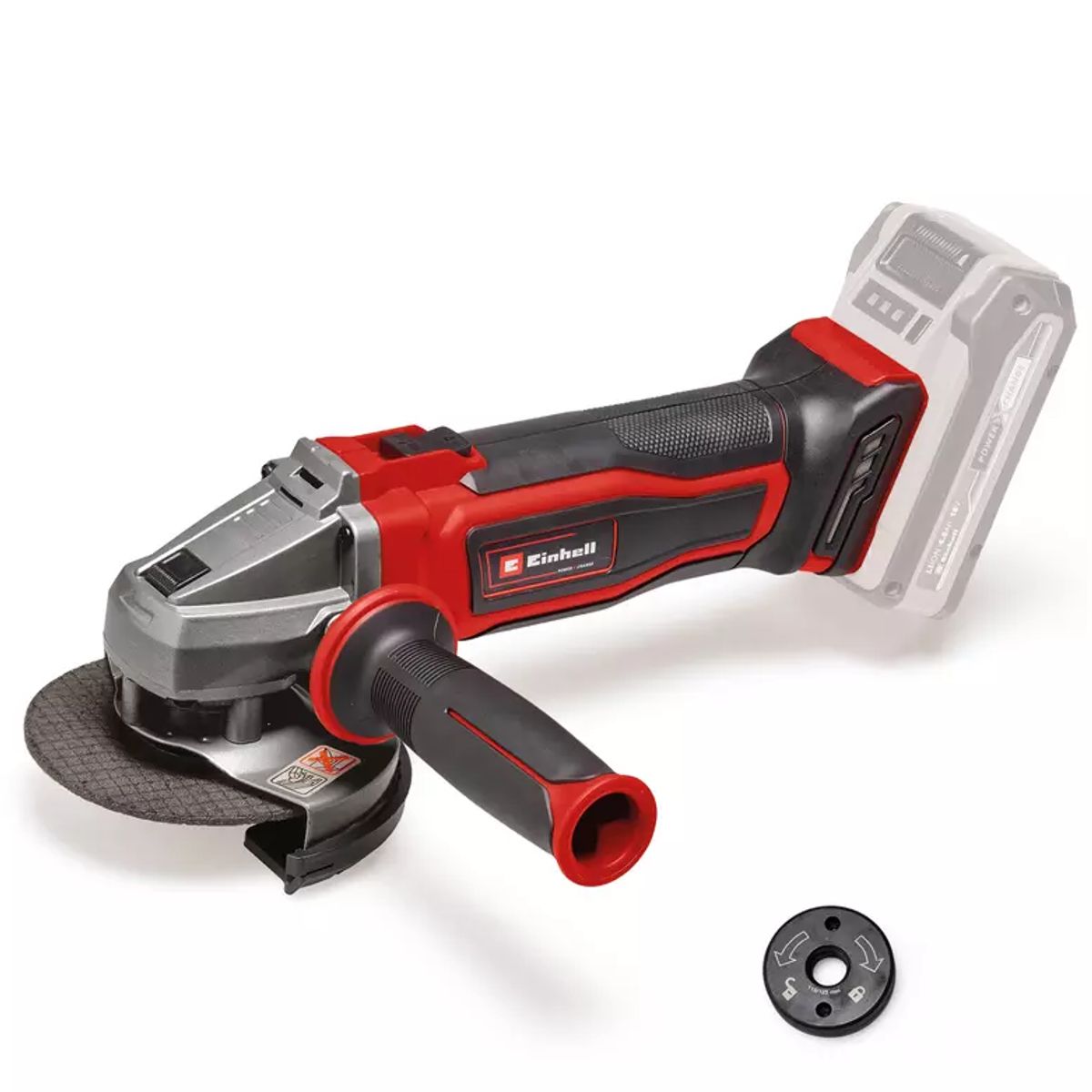 EINHELL - Esmeril Angular Inalámbrico TE-AG 18115 Q Li Solo einhell
