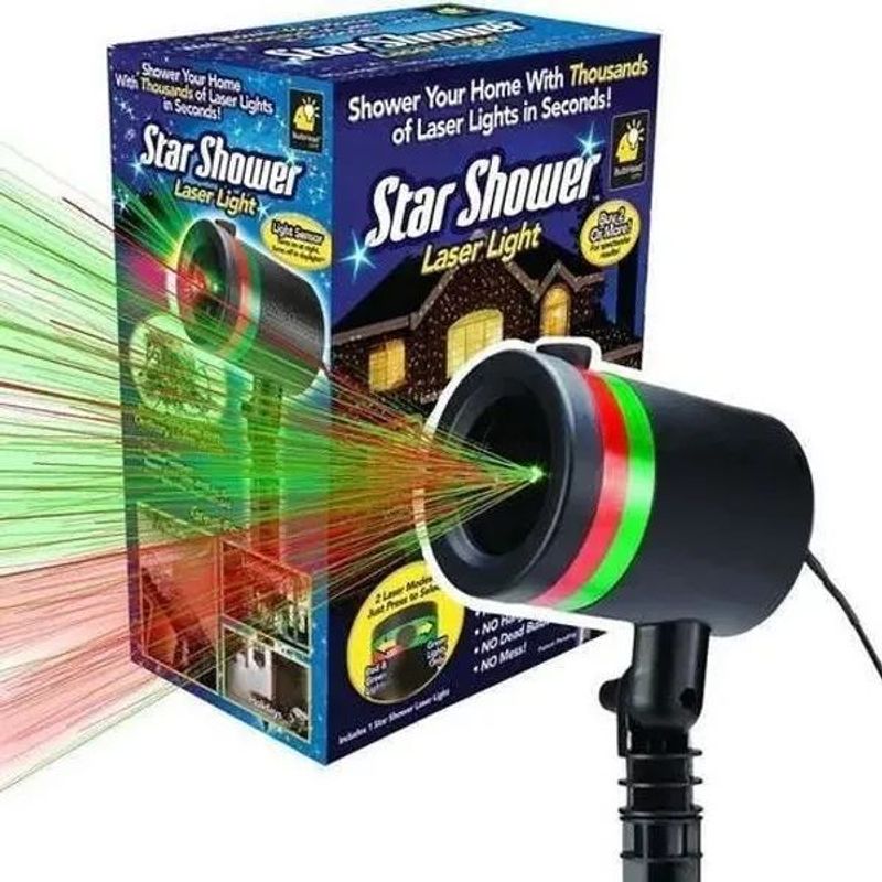 GENERICO - Proyector luces Navidad laser para jardín exterior