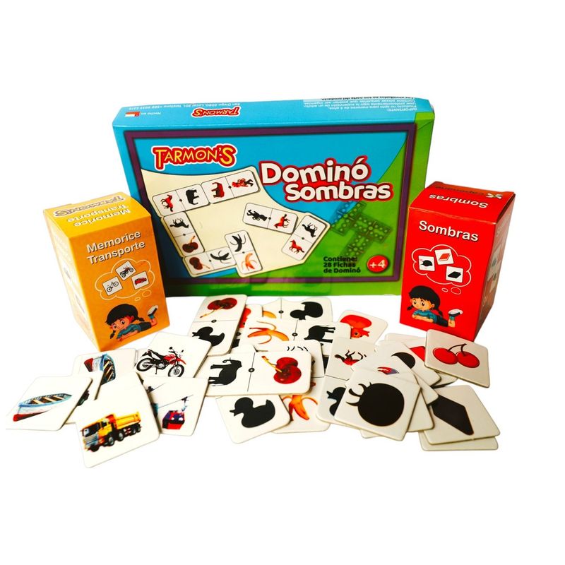 TARMONS - Pack Sombras percepción educativos
