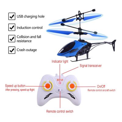 Imagen 2 del producto Mini Helicóptero Drone Con Sensor Juguete Volador Para Niños