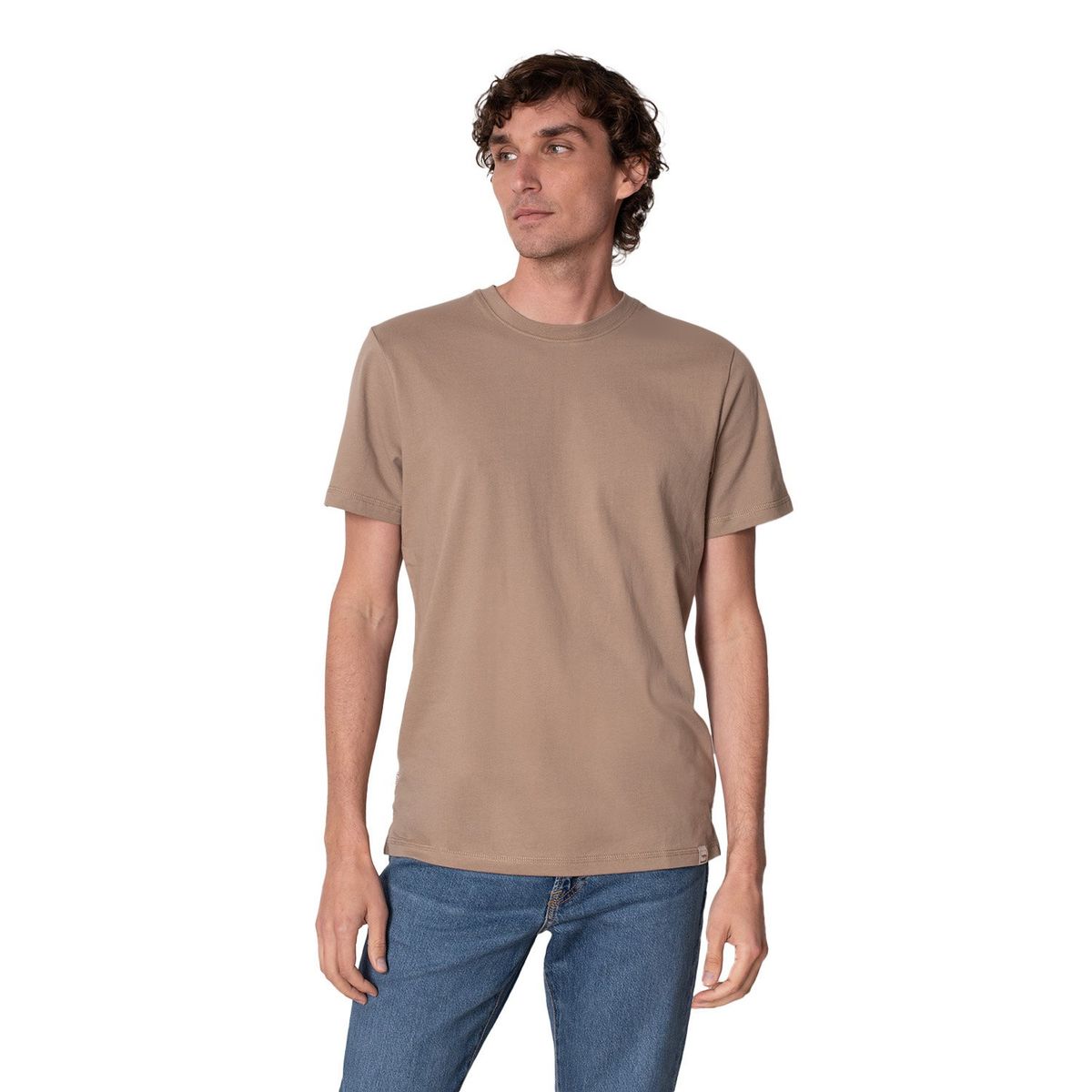 LENGA - Polera Hombre Algodón Orgánico Llareta Lenga
