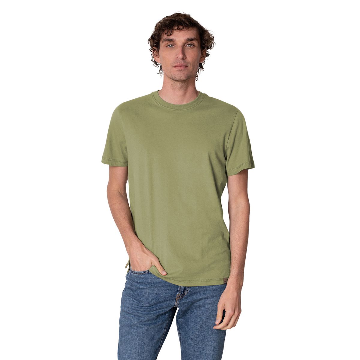 LENGA - Polera Hombre Algodón Orgánico Llareta Lenga