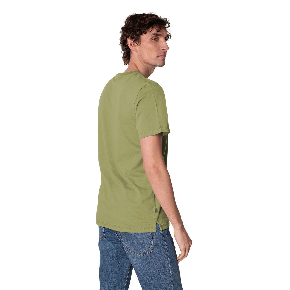 LENGA - Polera Hombre Algodón Orgánico Llareta Lenga