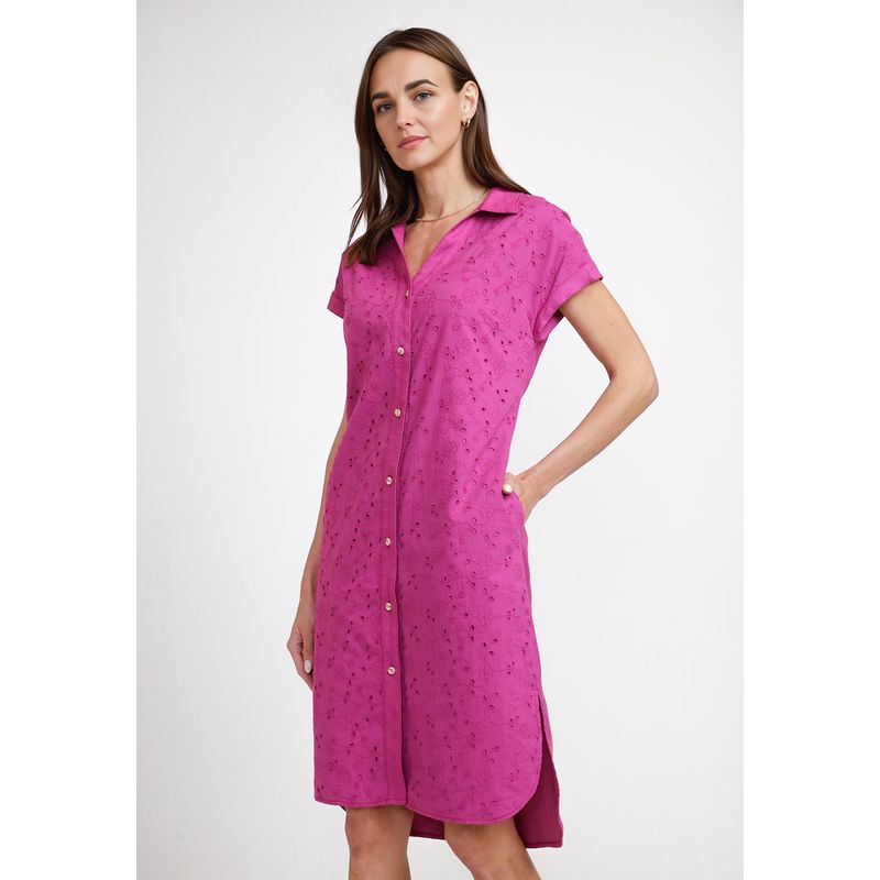 CANADIENNE - Vestido de Mujer Modelo Miranda Color Violeta