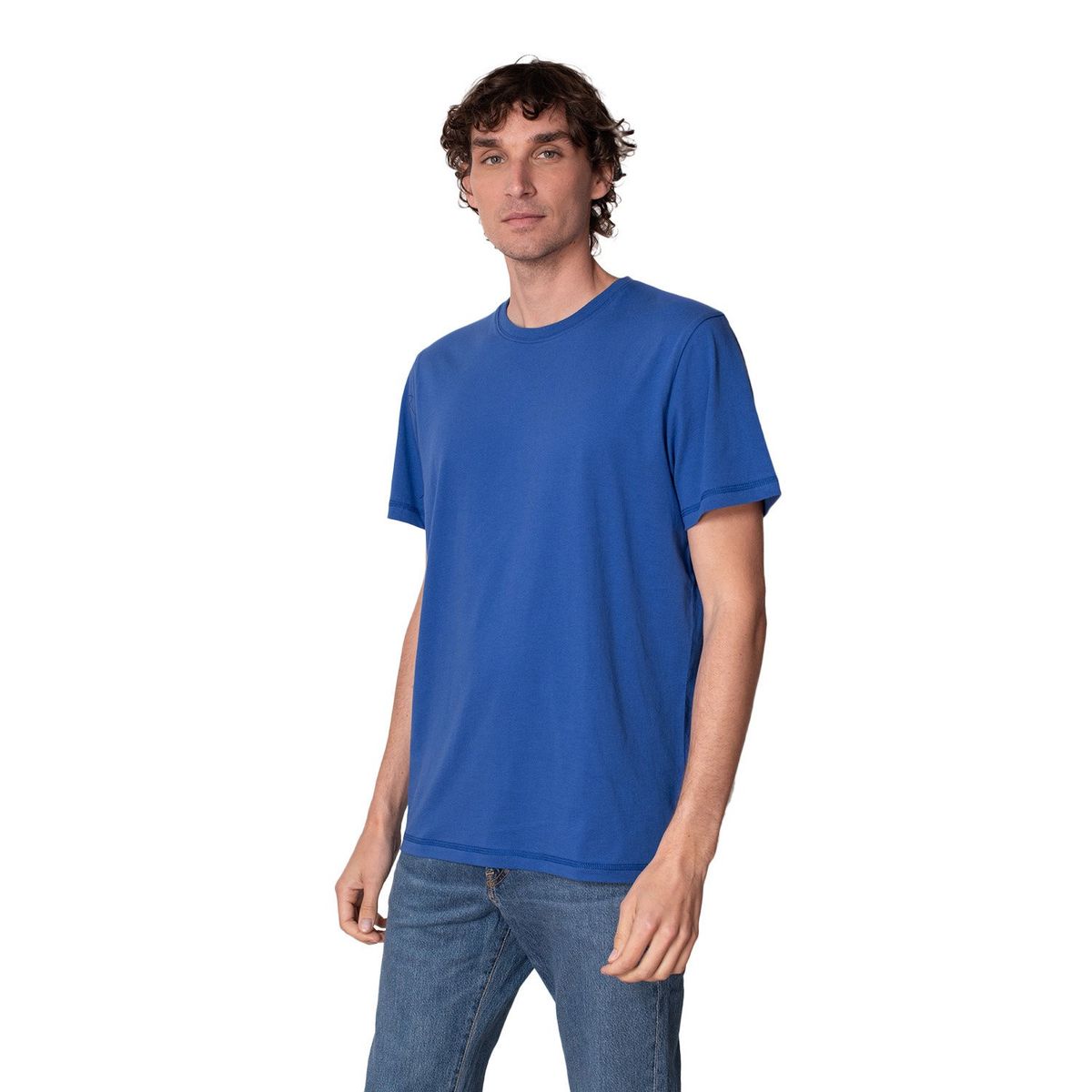 INDUSBORD - Polera Hombre Manga Corta 100% Algodón protección UV Indusbord