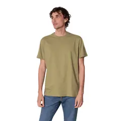 INDUSBORD - Polera Hombre Manga Corta 100% Algodón protección UV