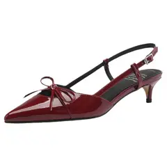 BLWOENS - Sandalia Formal Mujer - Rojo