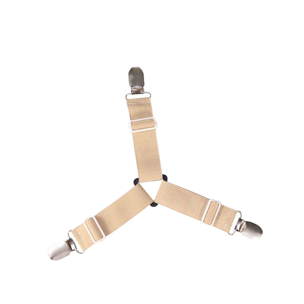 EDWINAYY - Sujetadores De Sábana De Cama Correa 8 Unidades Ajustable