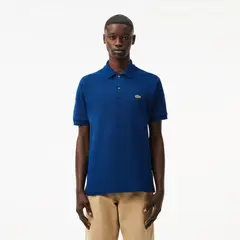 LACOSTE - Polera Polo L1212 Hombre Azul