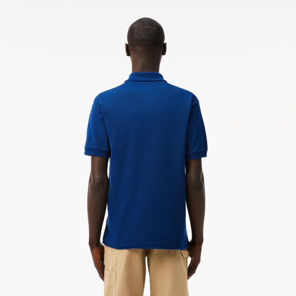 LACOSTE - Polera Polo Lacoste L1212 Hombre Azul