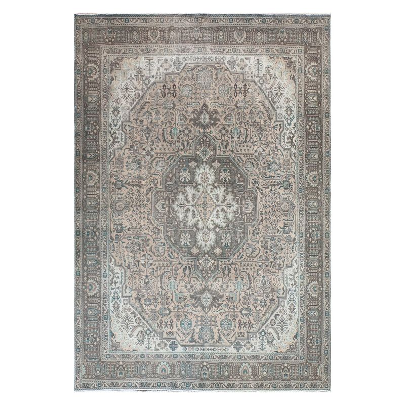 CONSORCIO PERSA - Alfombra de lana Persa Vintage de 3.70 x 2.90 mts.