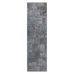 CONSORCIO PERSA - Alfombra de lana Patchwork Estambul de 3.50 x 0.80 mts.