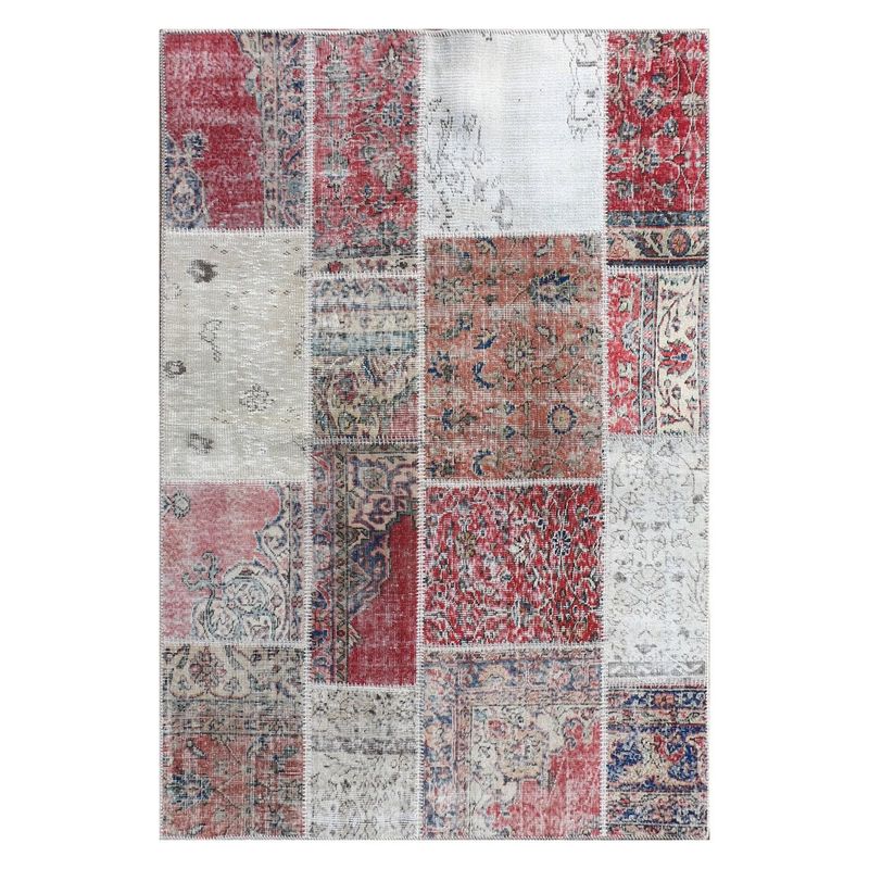 CONSORCIO PERSA - Alfombra de lana Patchwork Vintage de 2.00 x 1.50 mts.