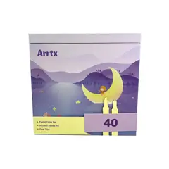 ARRTX - 40 MARCADORES DE ALCOHOL DOBLE PUNTA COLORES PASTEL