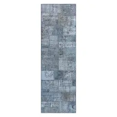 CONSORCIO PERSA - Alfombra de lana Patchwork Estambul de 3.50 x 0.80 mts.