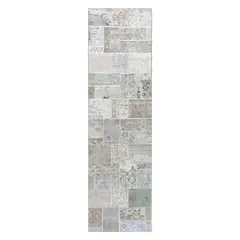 CONSORCIO PERSA - Alfombra de lana Patchwork Estambul de 3.50 x 0.80 mts.