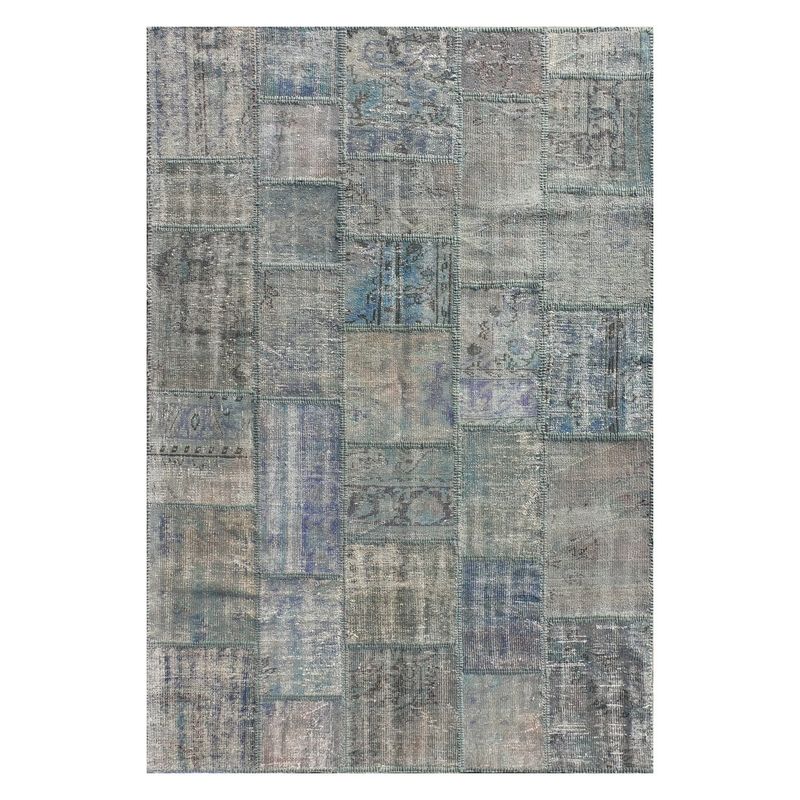 CONSORCIO PERSA - Alfombra de lana Patchwork Vintage de 2.40 x 1.80 mts.