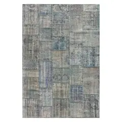 CONSORCIO PERSA - Alfombra de lana Patchwork Vintage de 2.40 x 1.80 mts.