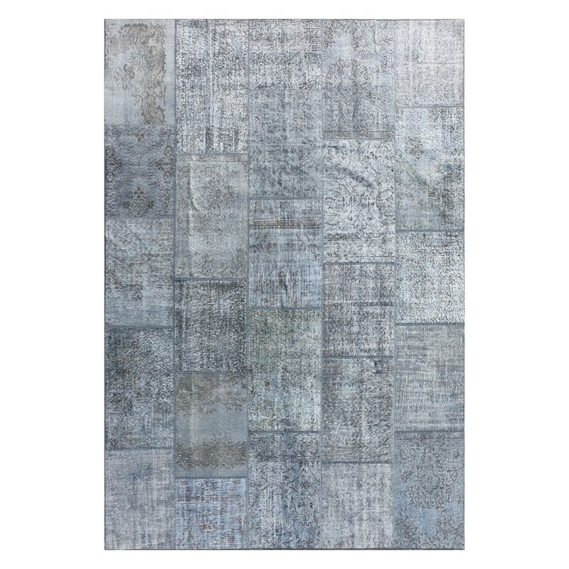 CONSORCIO PERSA - Alfombra de lana Patchwork Vintage de 3.50 x 2.50 mts.